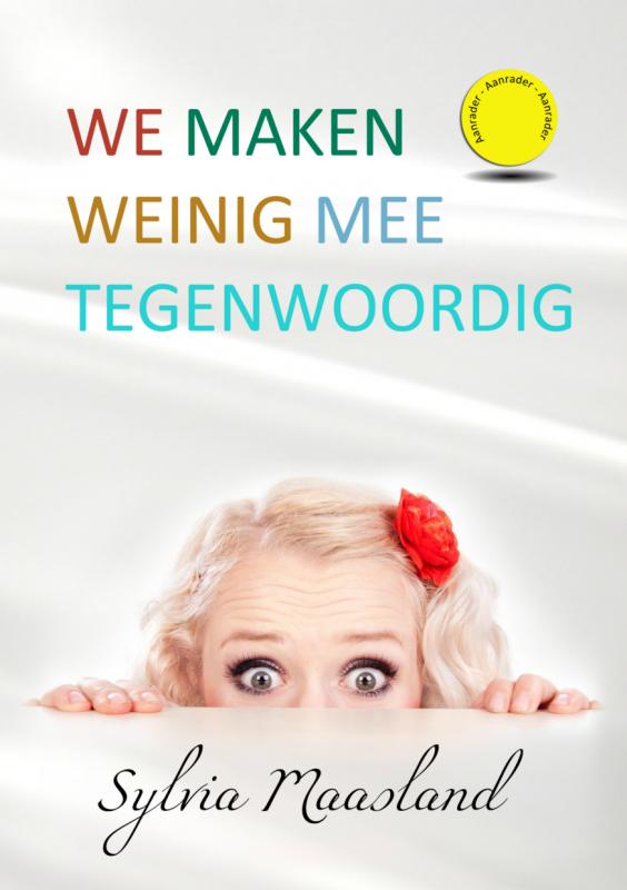 Omslag van We maken weinig mee tegenwoordig