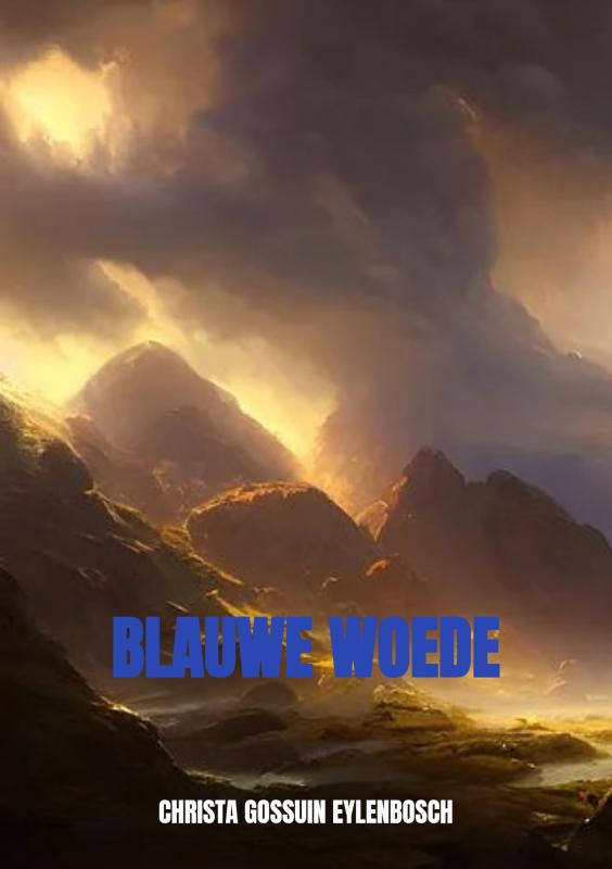 Omslag van Blauwe woede