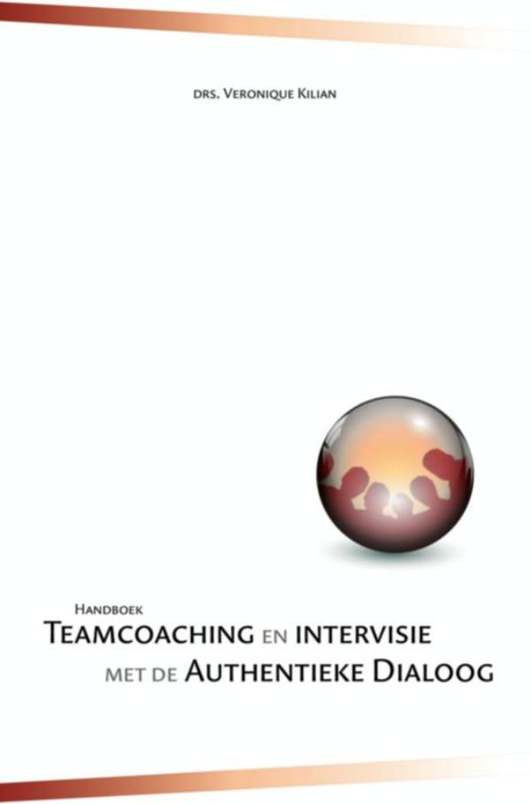 Omslag van Handboek teamcoaching en intervisie met de authentieke dialoog