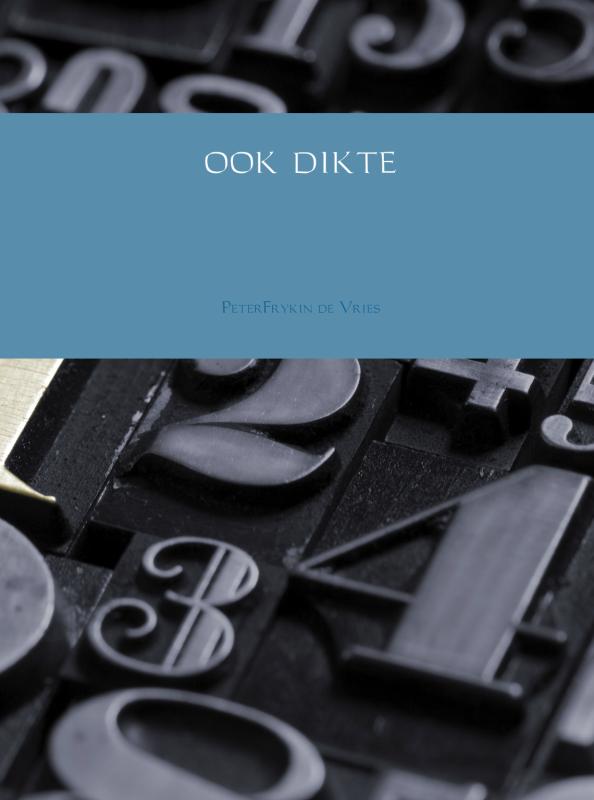 Omslag van Ook dikte