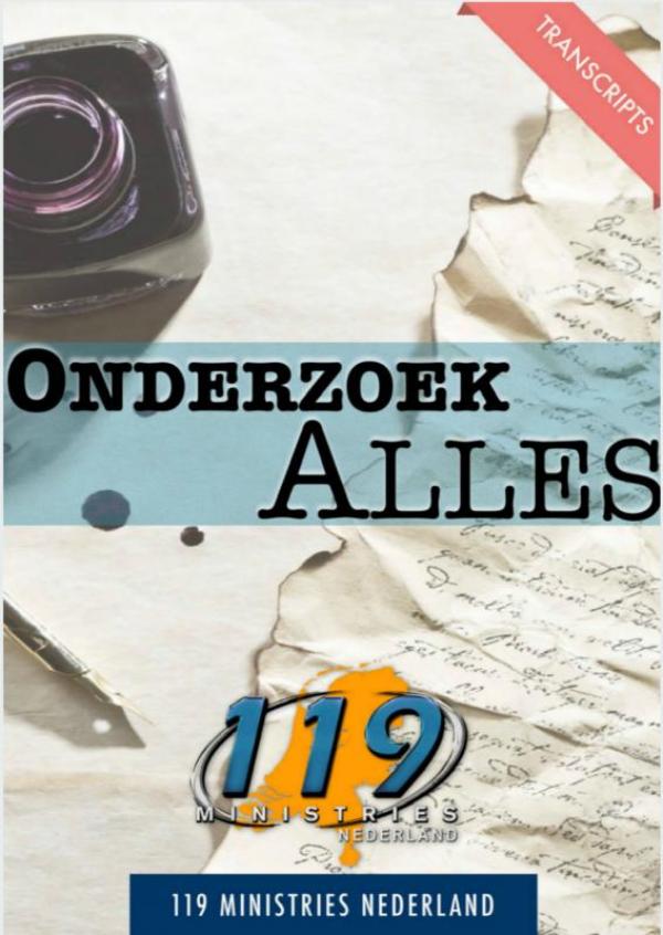 Omslag van Onderzoek alles!
