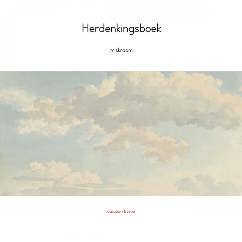 Omslag van Herdenkingsboek