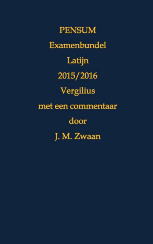 Omslag van 2015/2016 Vergilius
