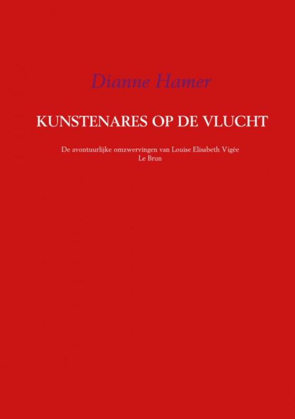 Omslag van KUNSTENARES OP DE VLUCHT