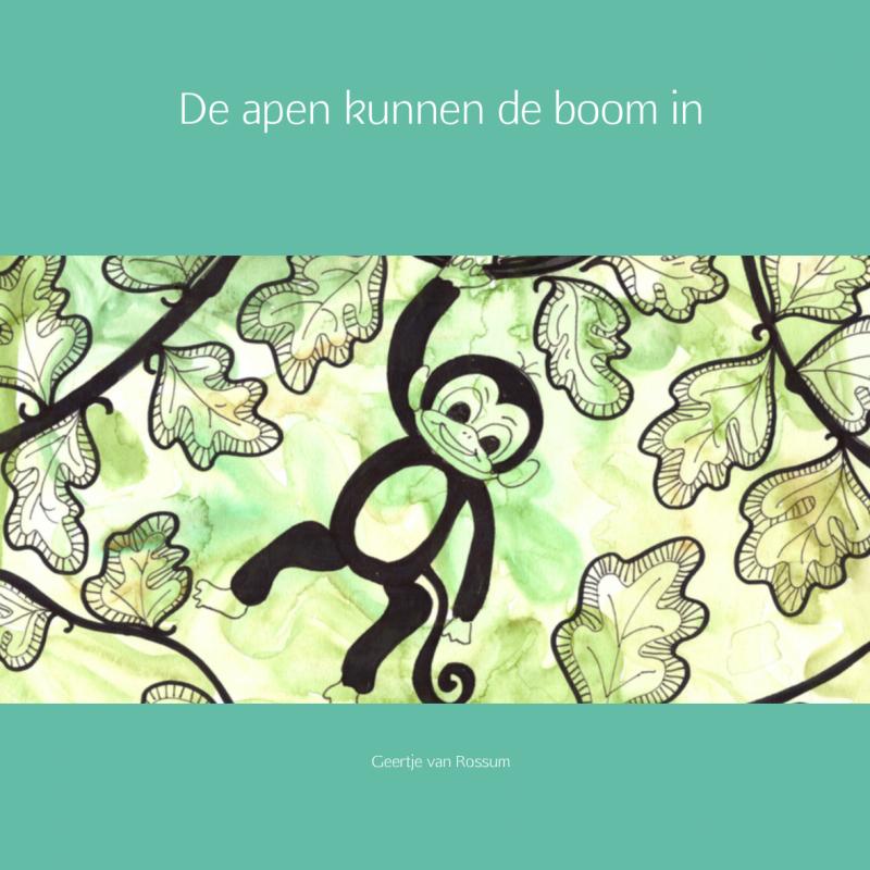 Omslag van De apen kunnen de boom in