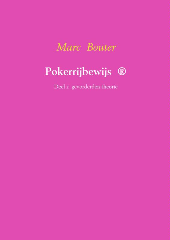 Omslag van Gevorderden theorie