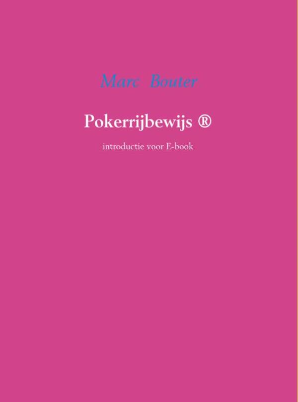 Omslag van Pokerrijbewijs