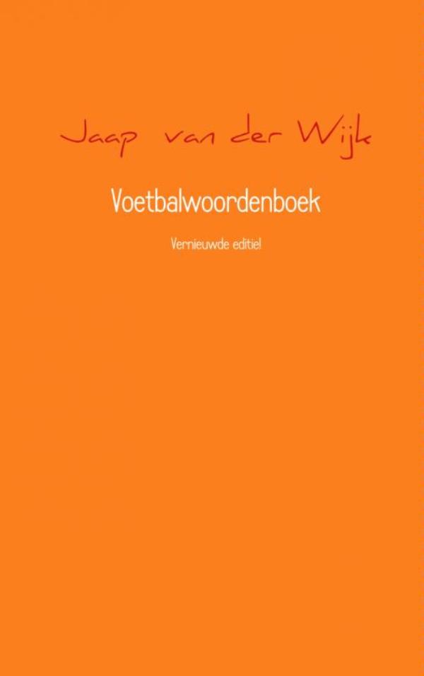 Omslag van Voetbalwoordenboek