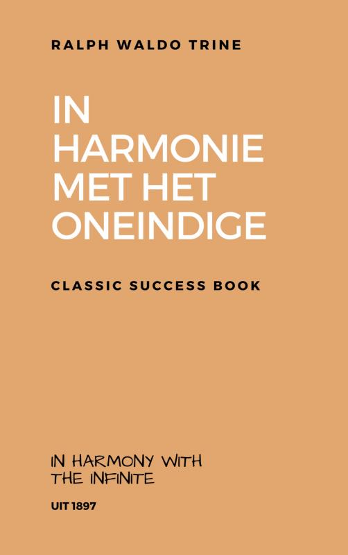 Omslag van In Harmonie met het Oneindige