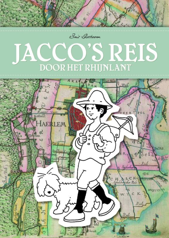 Omslag van Jacco's reis door het Rhijnlant