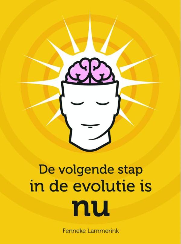 Omslag van De volgende stap in de evolutie is NU