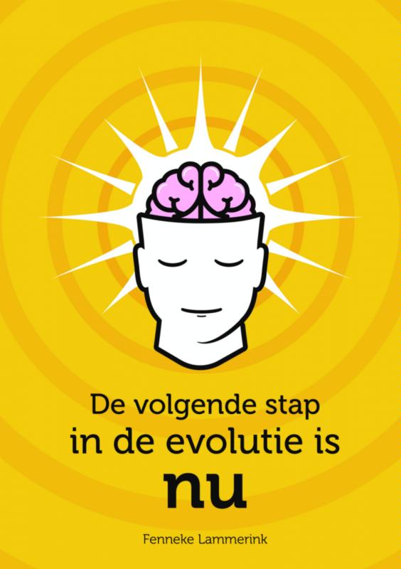Omslag van De volgende stap in de evolutie is NU