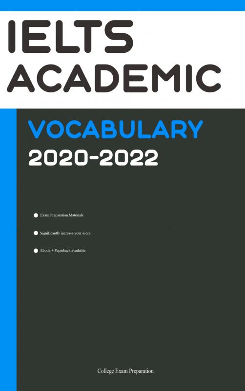 Omslag van IELTS Academic Vocabulary 2020-2022