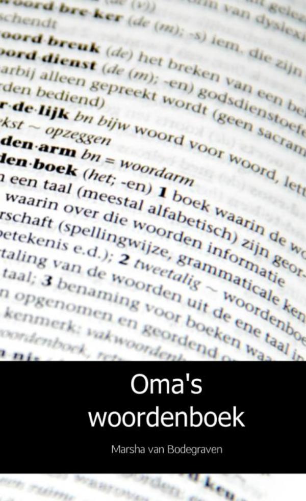 Omslag van Oma's woordenboek