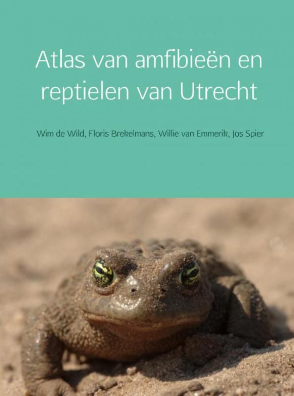 Omslag van Atlas van amfibieën en reptielen van Utrecht