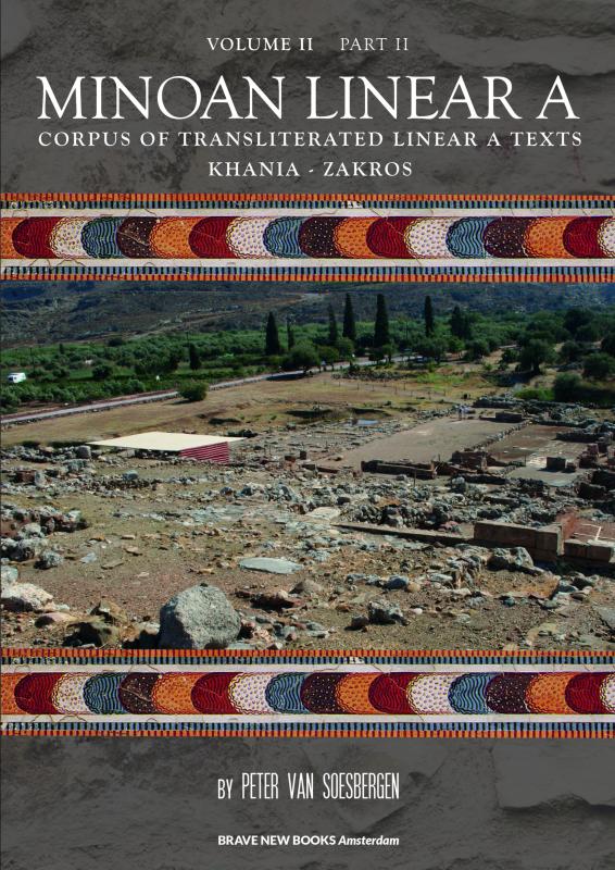 Omslag van Minoan Linear A, Volume II, Part 2