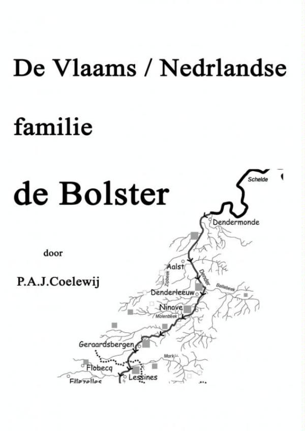 Omslag van De Vlaams/Nederlandse familie De Bolster