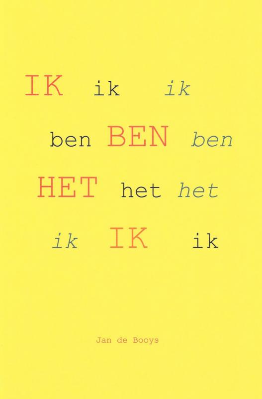 Omslag van Ik ben het ik