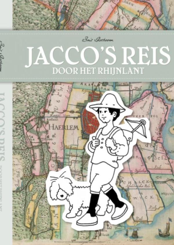 Omslag van Jacco's reis door het Rhijnlant