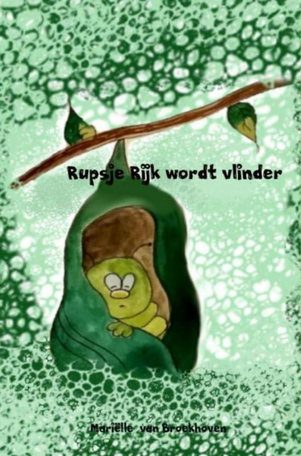 Omslag van Rupsje Rijk wordt vlinder