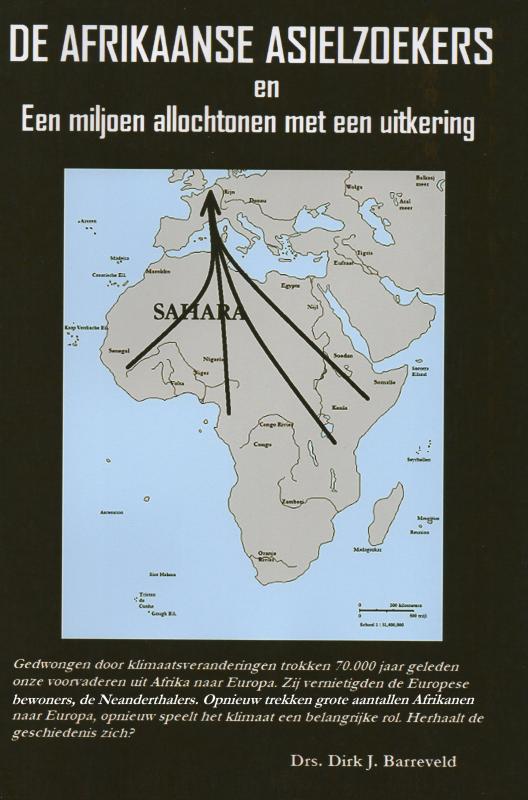 Omslag van DE AFRIKAANSE ASIELZOEKERS