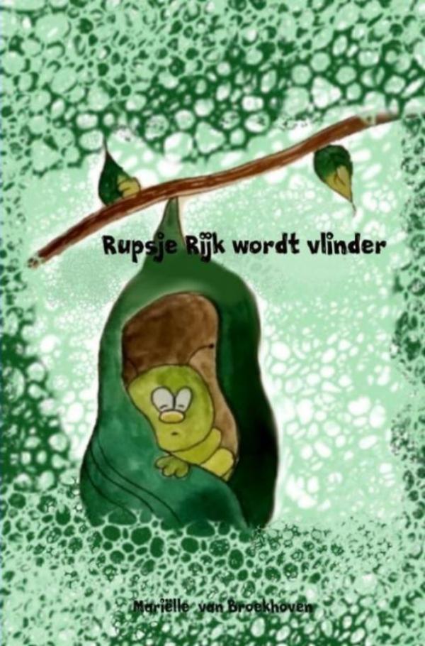 Omslag van Rupsje Rijk wordt vlinder