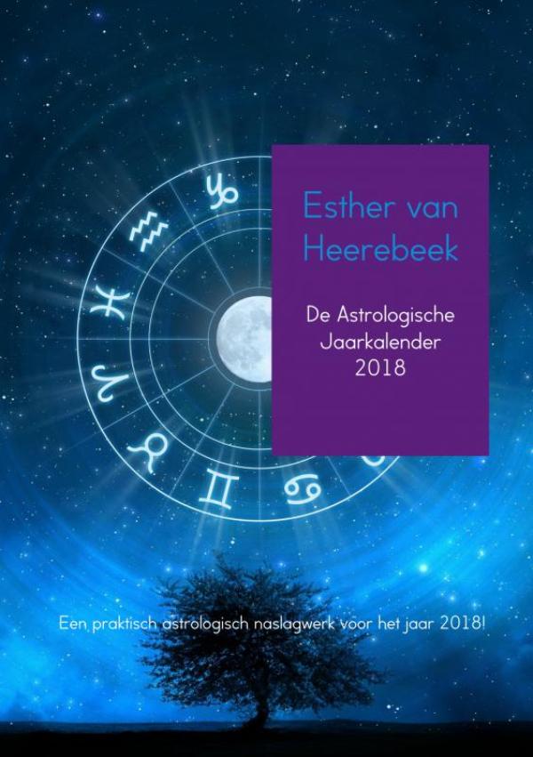 Omslag van De astrologische Jaarkalender 2018