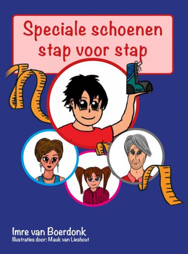 Omslag van Speciale schoenen, stap voor stap