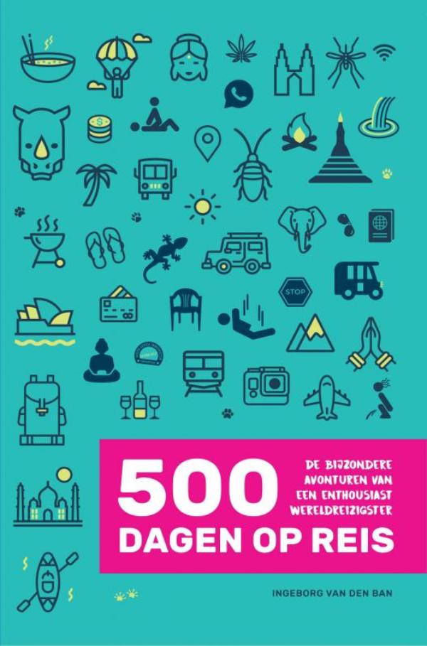 Omslag van 500 dagen op reis