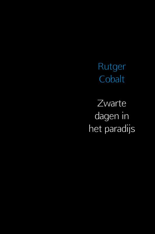Omslag van Zwarte dagen in het paradijs