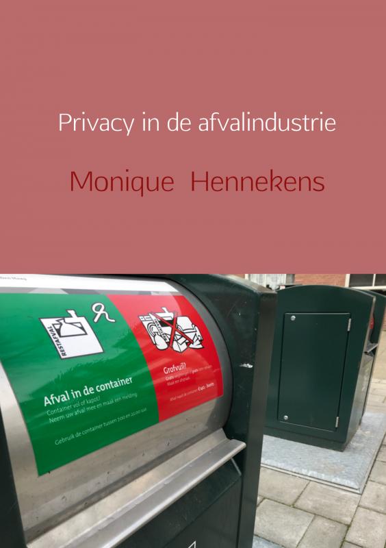 Omslag van Privacy in de afvalindustrie