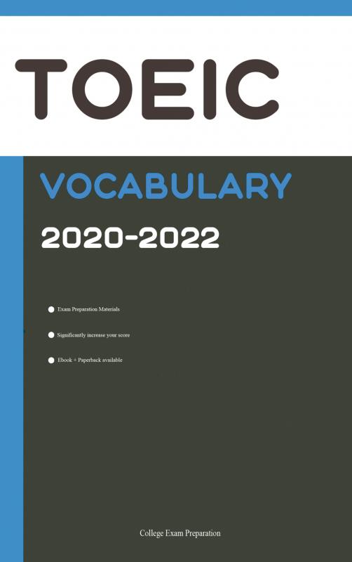 Omslag van TOEIC Vocabulary 2020-2022