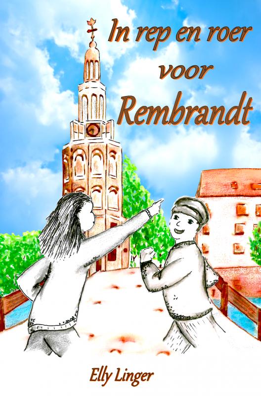 Omslag van In rep en roer voor Rembrandt