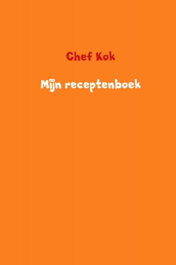Omslag van Mijn receptenboek