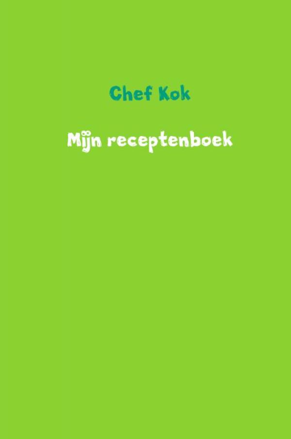 Omslag van Mijn receptenboek