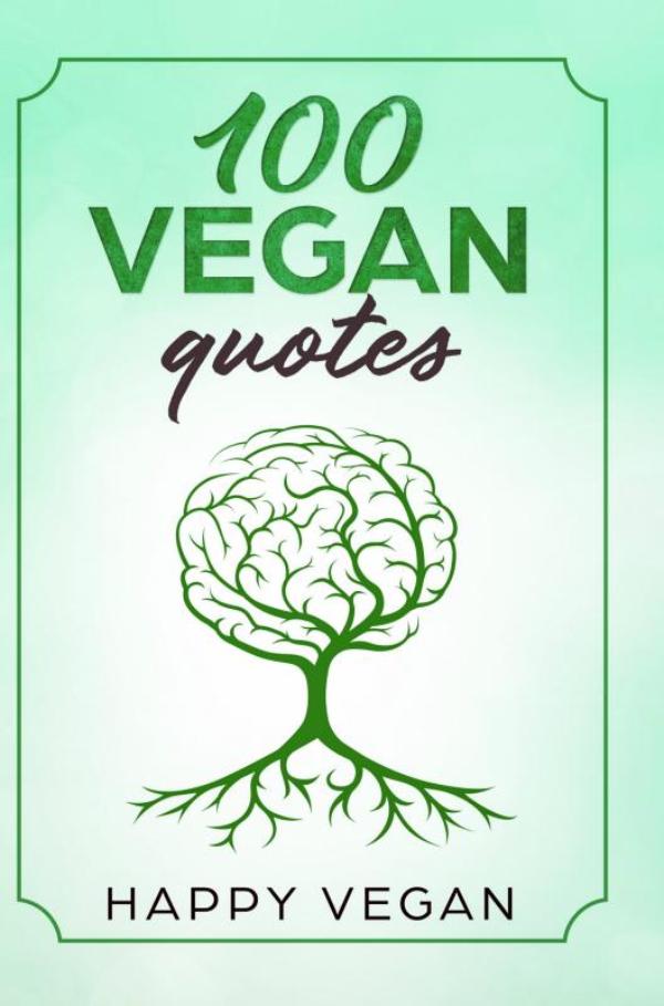 Omslag van 100 VEGAN QUOTES