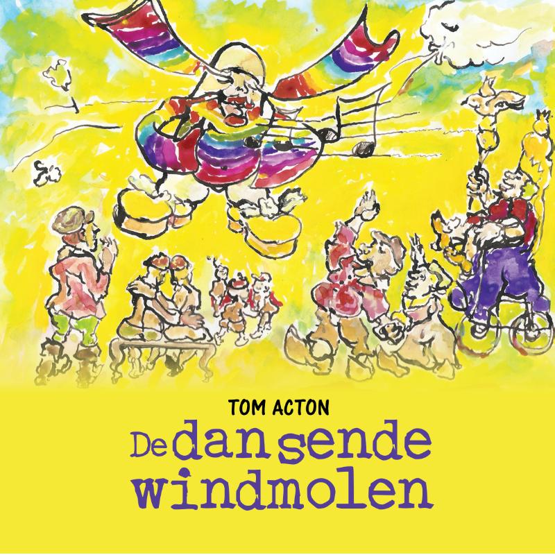 Omslag van De dansende windmolen