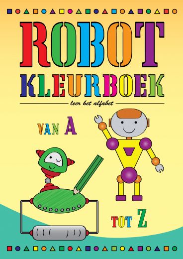 Omslag van Robot kleurboek