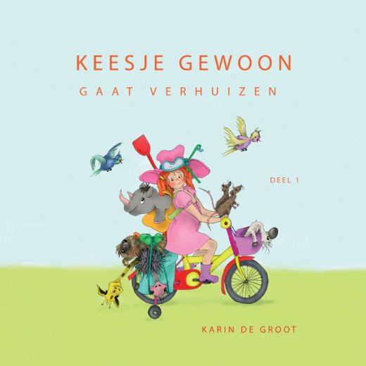 Omslag van Keesje Gewoon gaat verhuizen