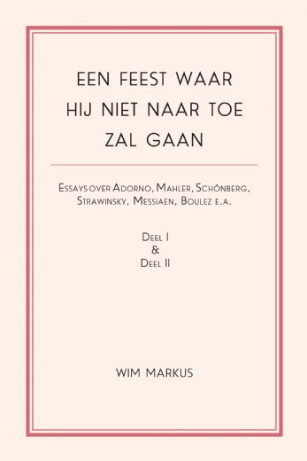 Omslag van Een feest waar hij niet naar toe zal gaan.