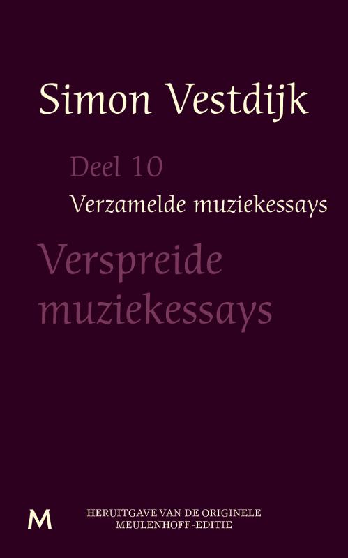 Omslag van De verspreide muziekessays
