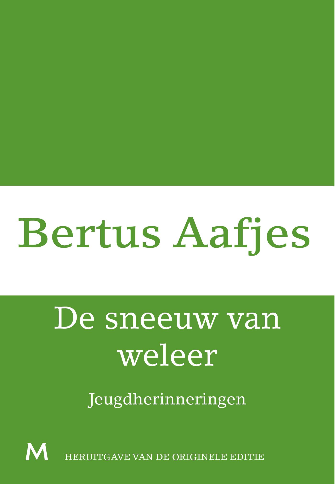 Omslag van De sneeuw van weleer