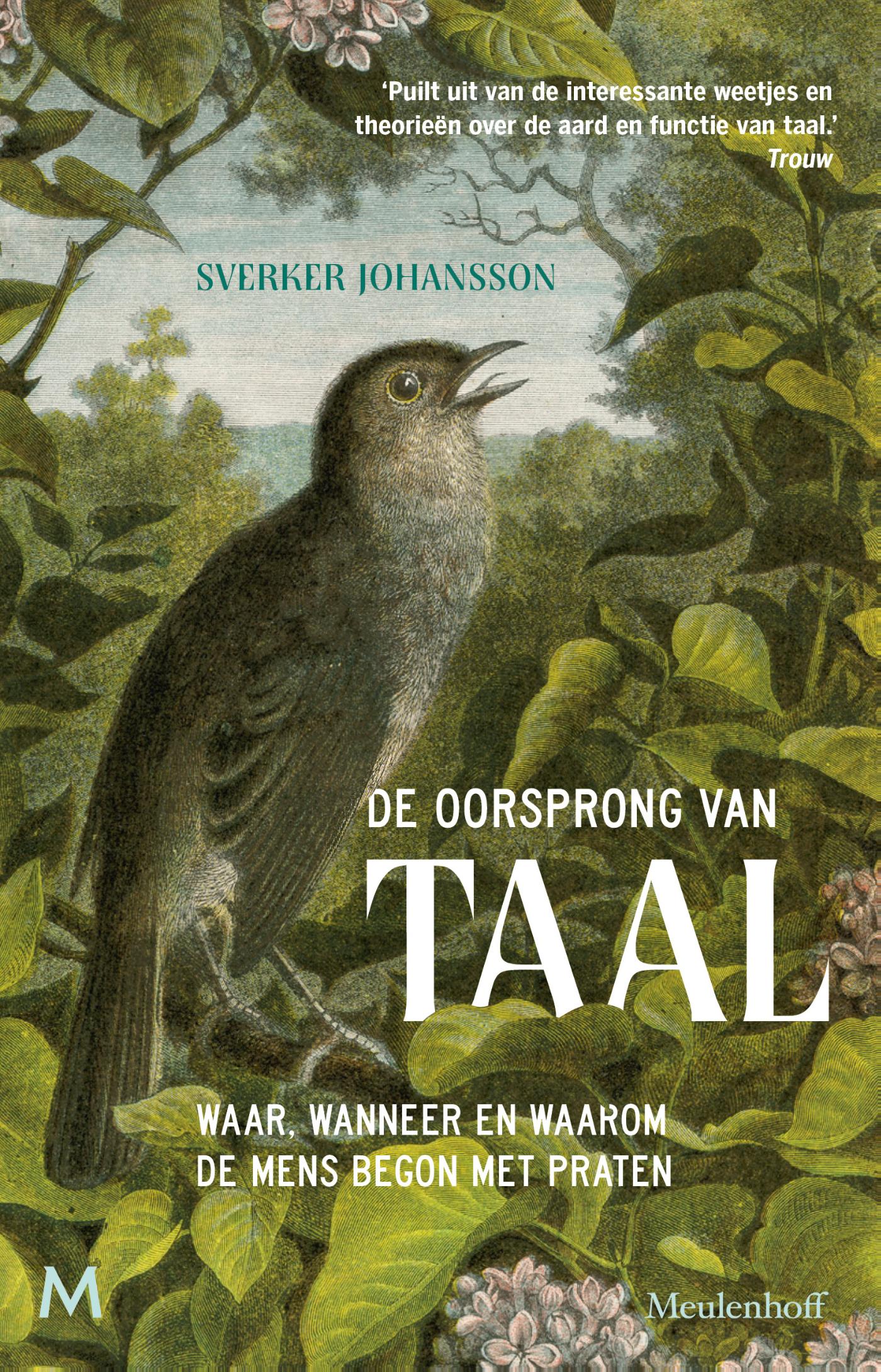 Omslag van De oorsprong van taal
