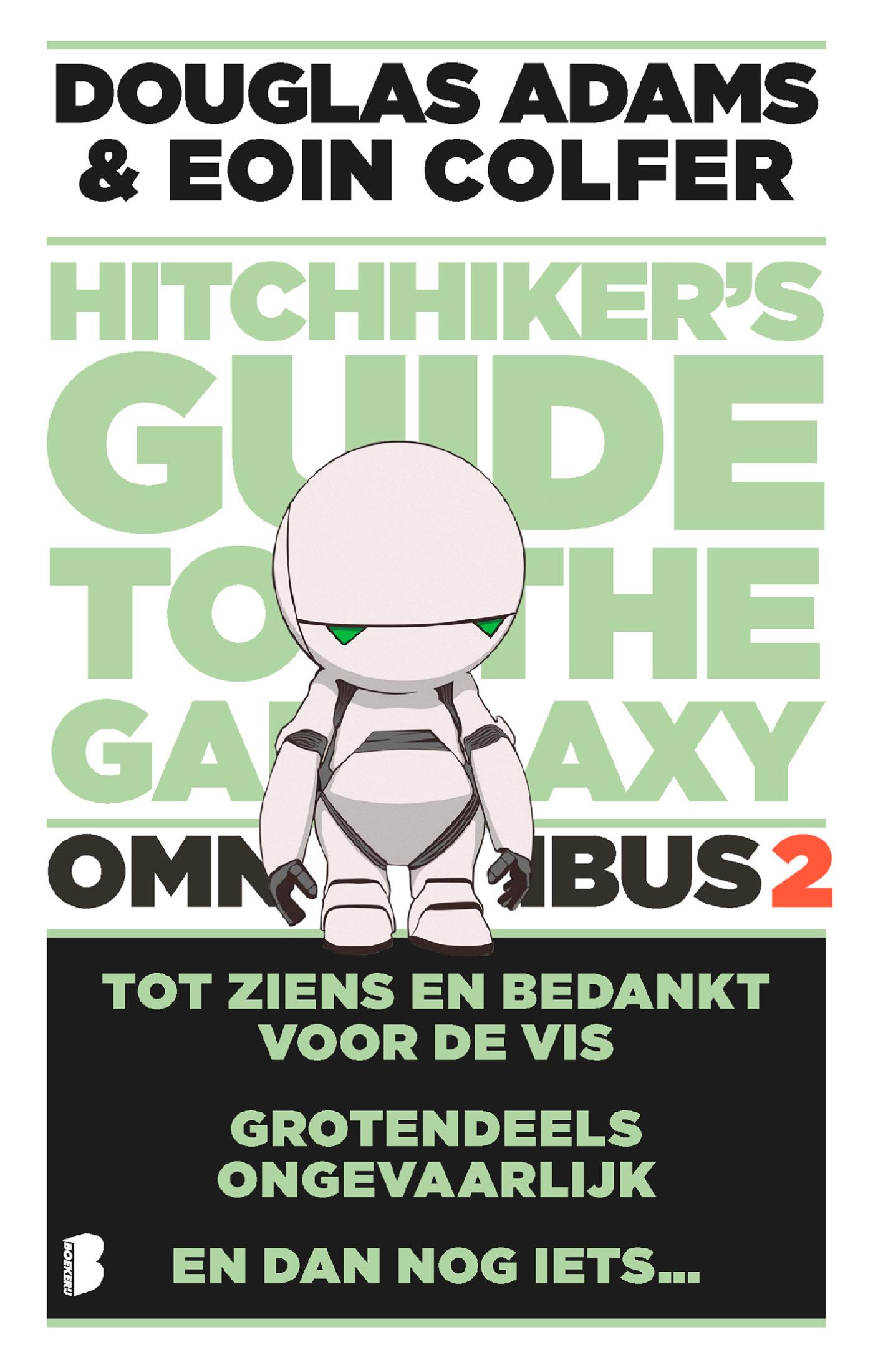 Omslag van The hitchhiker's Guide to the Galaxy - omnibus 2