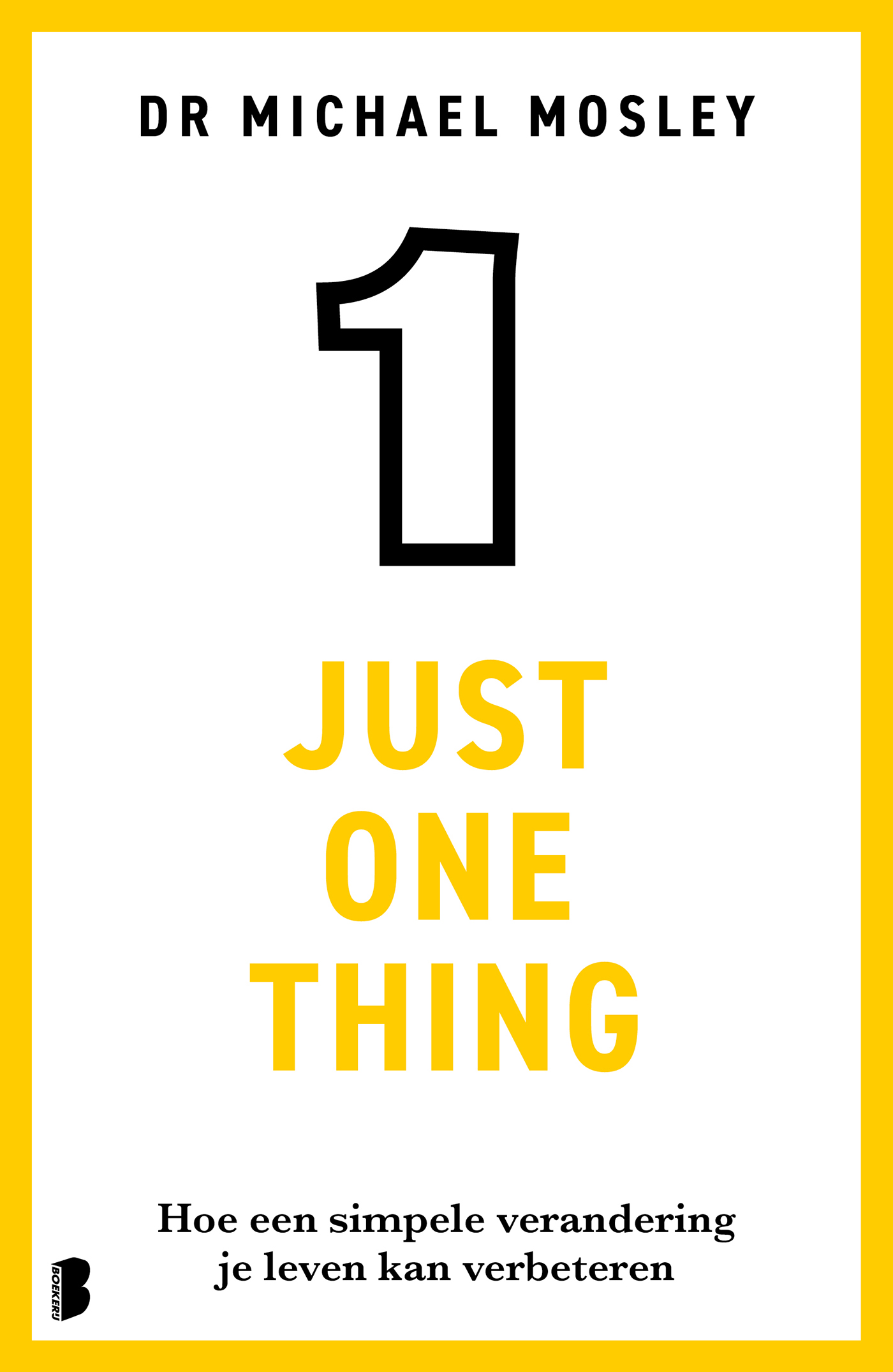 Omslag van Just One Thing