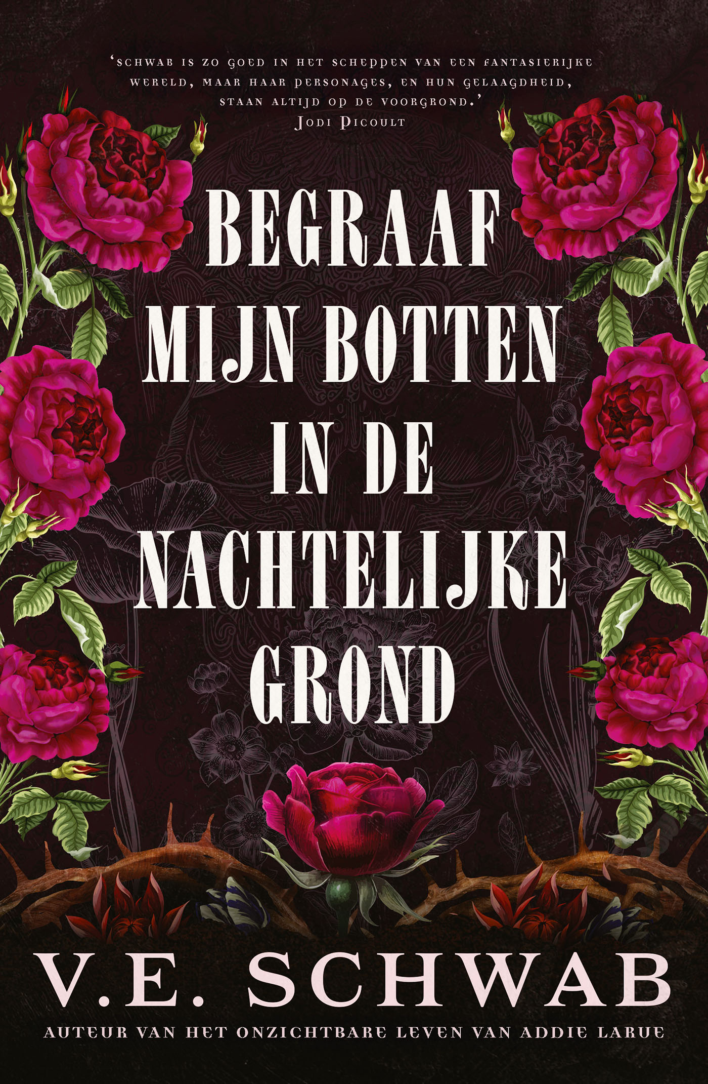 Omslag van Begraaf mijn botten in de nachtelijke grond
