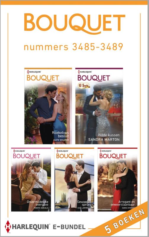 Omslag van Bouquet e-bundel nummers 3485-3489 (5-in-1)