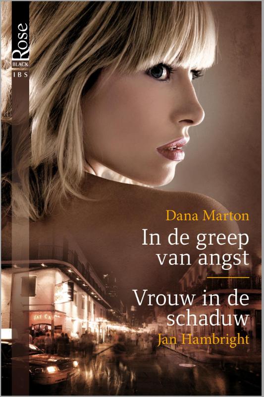 Omslag van In de greep van angst ; Vrouw in de schaduw