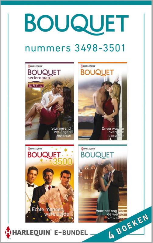 Omslag van Bouquet e-bundel nummers 3498-3501 (4-in-1)