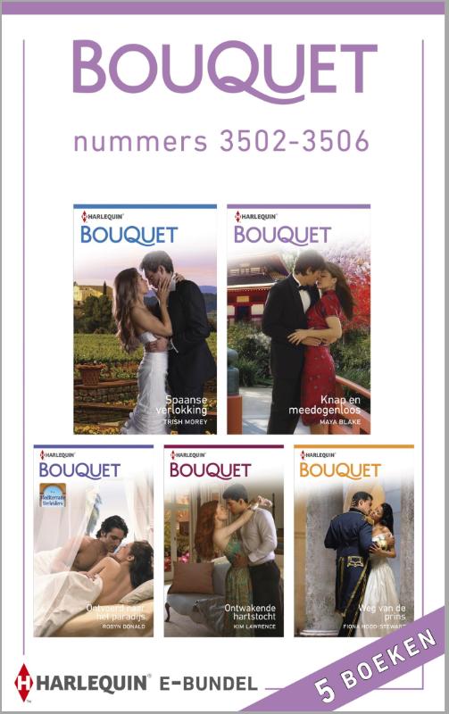 Omslag van Bouquet e-bundel nummers 3502-3506 (5-in-1)